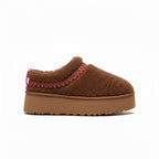 UGG Tazz Heritage Braid Slippers - Brown