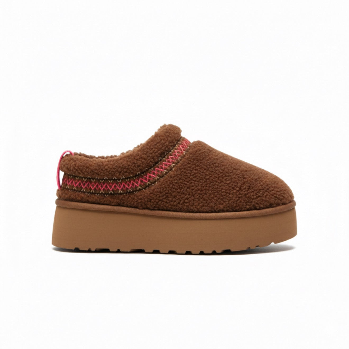 UGG Tazz Heritage Braid Slippers - Brown