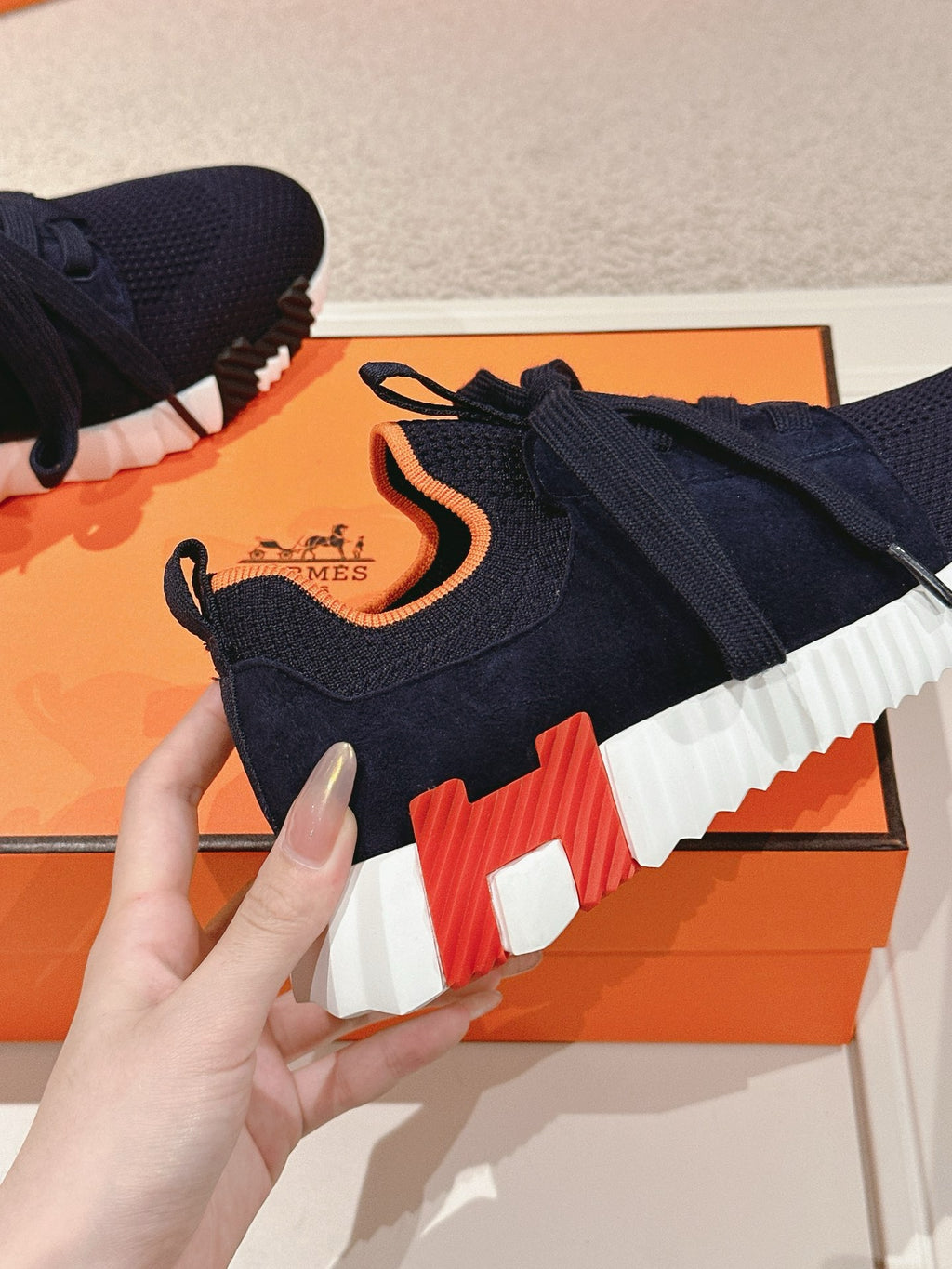 Hermès Depart Slip-On Sneaker - Noir