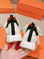 Hermès Depart Slip-On Sneaker - Blanc/Noir