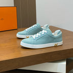 Hermès Kiddy Lace-Up Sneakers - Blue