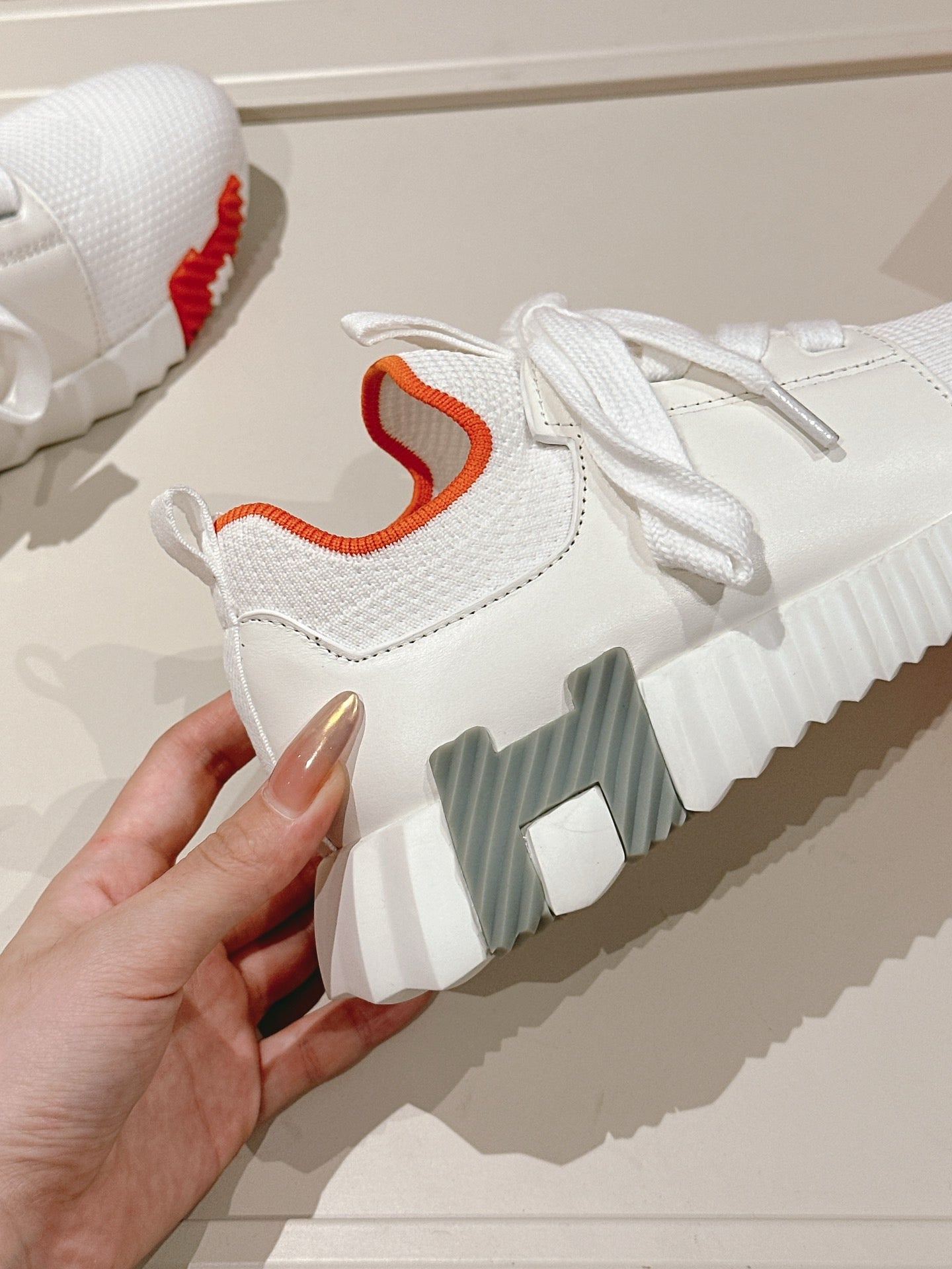 Hermès Depart Slip-On Sneaker - Blanc