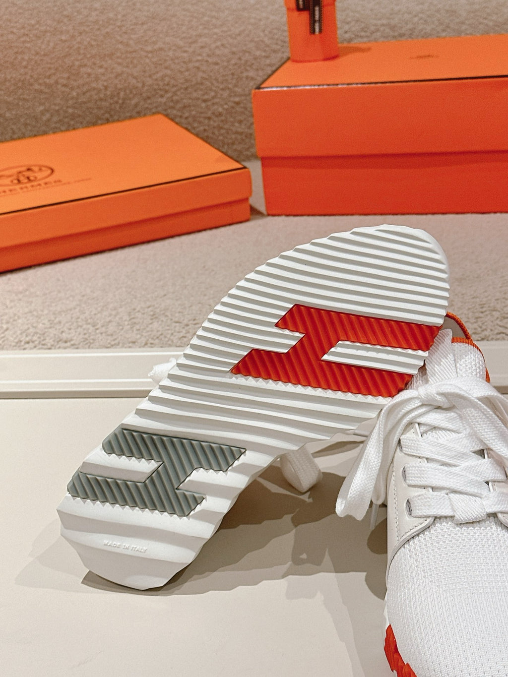 Hermès Depart Slip-On Sneaker - Blanc