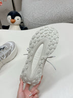 Miu Miu Technical Fabric Sneakers - Cloud Gray