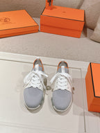 Hermès Depart Slip-On Sneaker - Gris Fumée