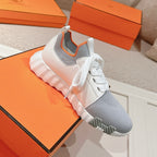 Hermès Depart Slip-On Sneaker - Gris Fumée