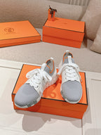 Hermès Depart Slip-On Sneaker - Gris Fumée