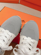 Hermès Depart Slip-On Sneaker - Gris Fumée