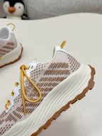 Miu Miu Technical Fabric Sneakers - Mustard
