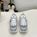 Miu Miu Technical Fabric Sneakers - Charcoal