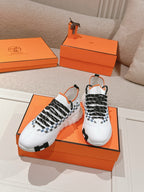 Hermès Flex Slip-On Sneaker - Multicolore Blanc