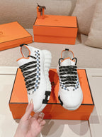 Hermès Flex Slip-On Sneaker - Multicolore Blanc