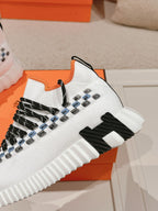 Hermès Flex Slip-On Sneaker - Multicolore Blanc