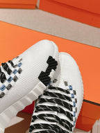 Hermès Flex Slip-On Sneaker - Multicolore Blanc