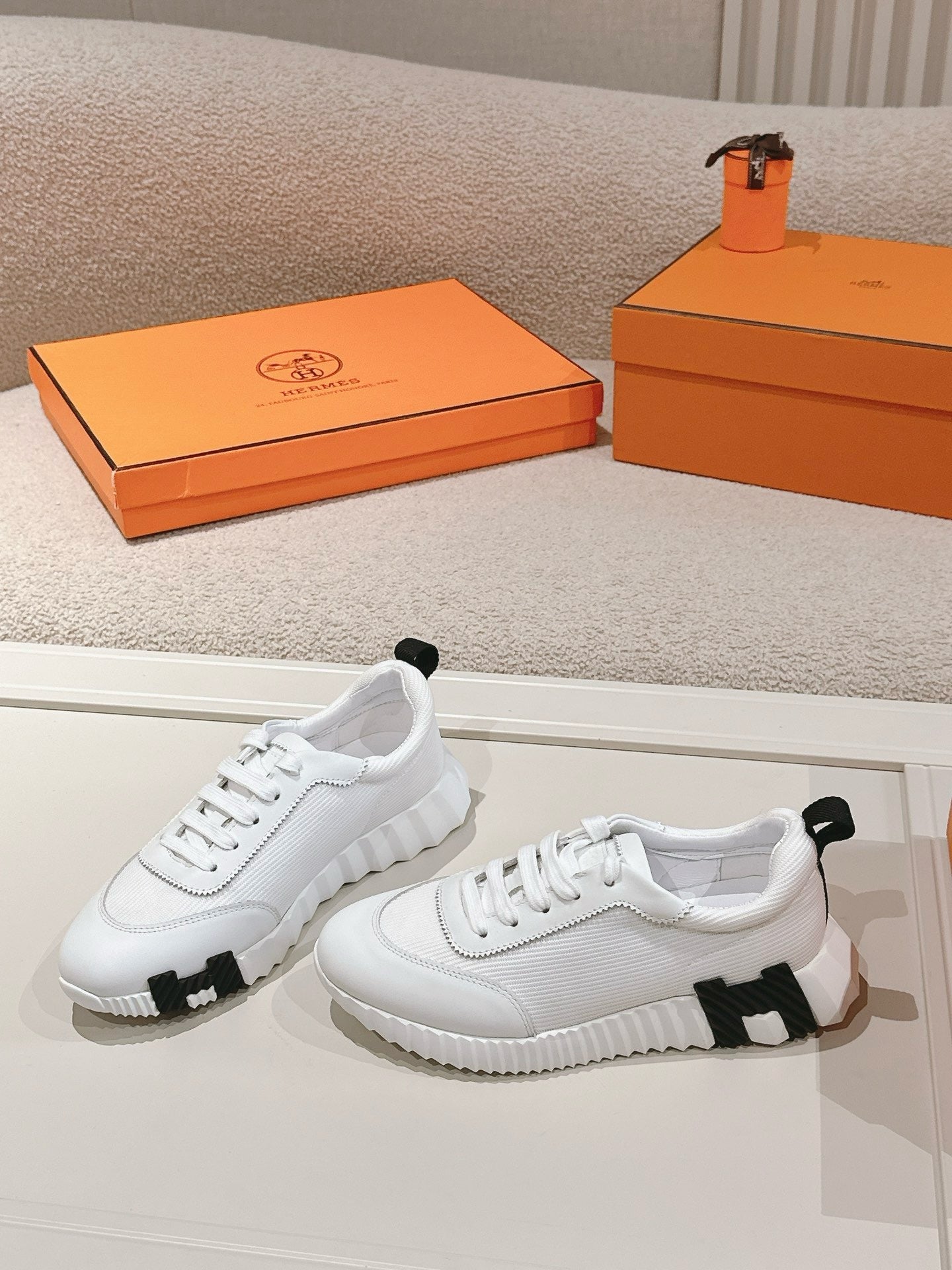 Hermès Bouncing Sneaker - Blanc