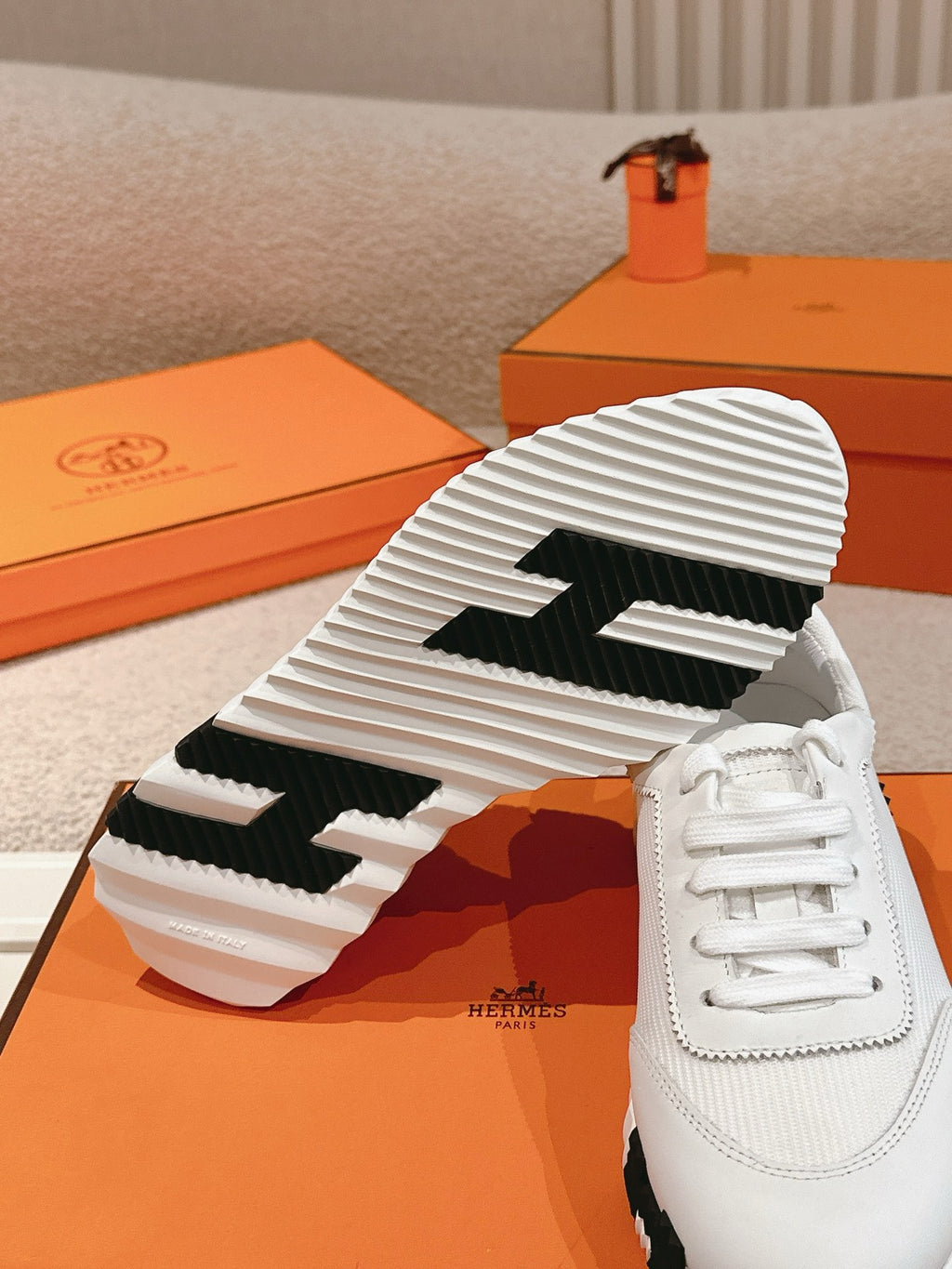 Hermès Bouncing Sneaker - Blanc