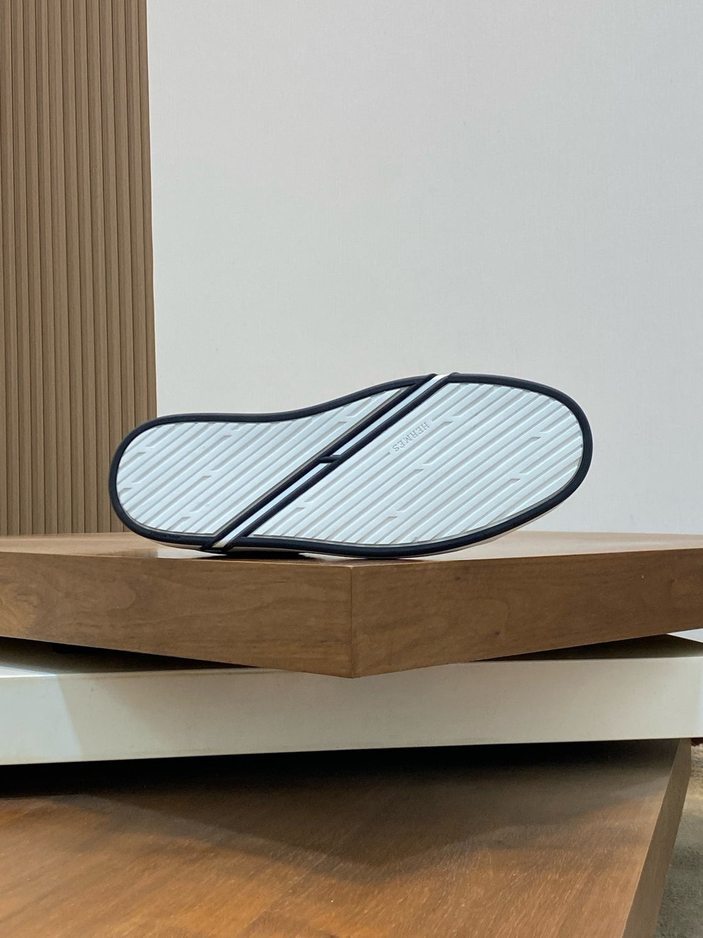 Hermès Kiddy Lace-Up Sneakers - Grey