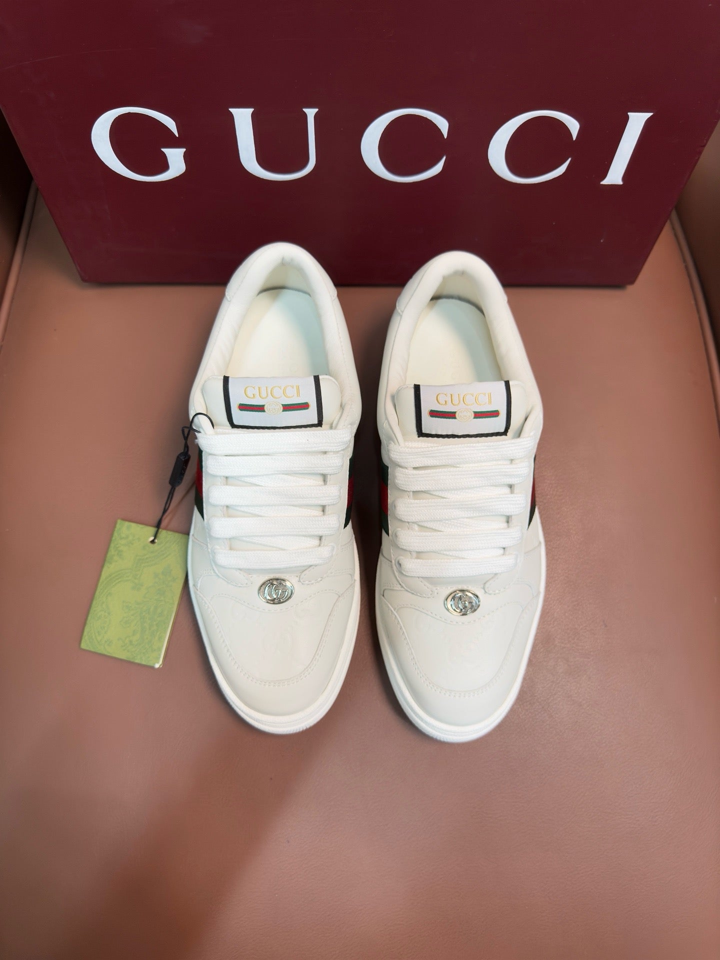 Gucci Screener Low-Top Sneakers