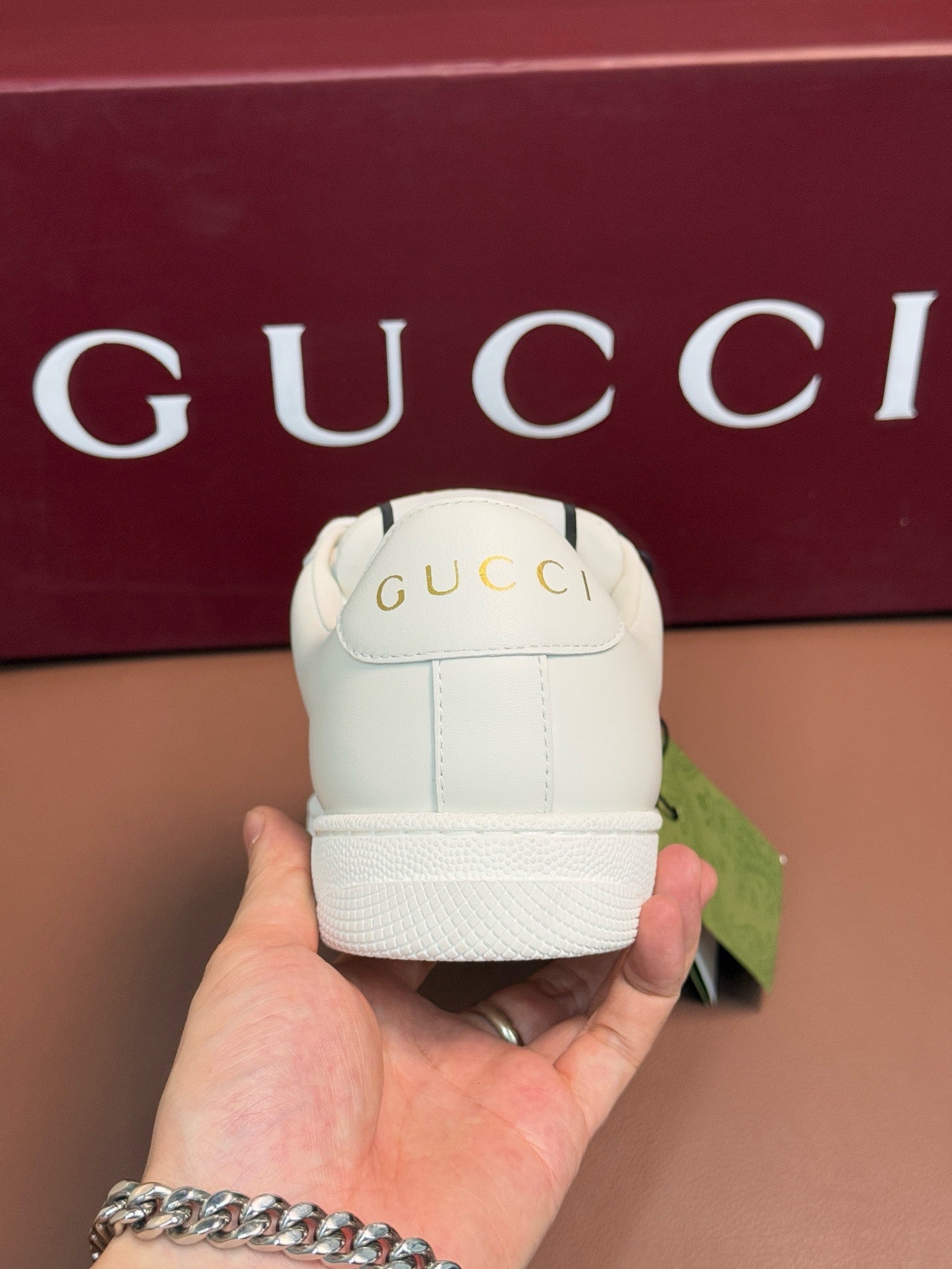 Gucci Screener Low-Top Sneakers