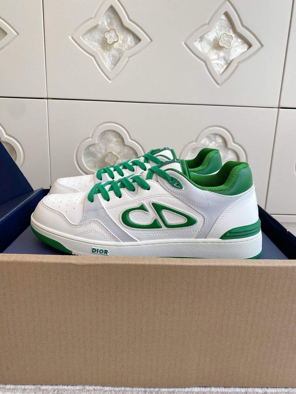 Dior B57 Dribble Sneakers - Green/White