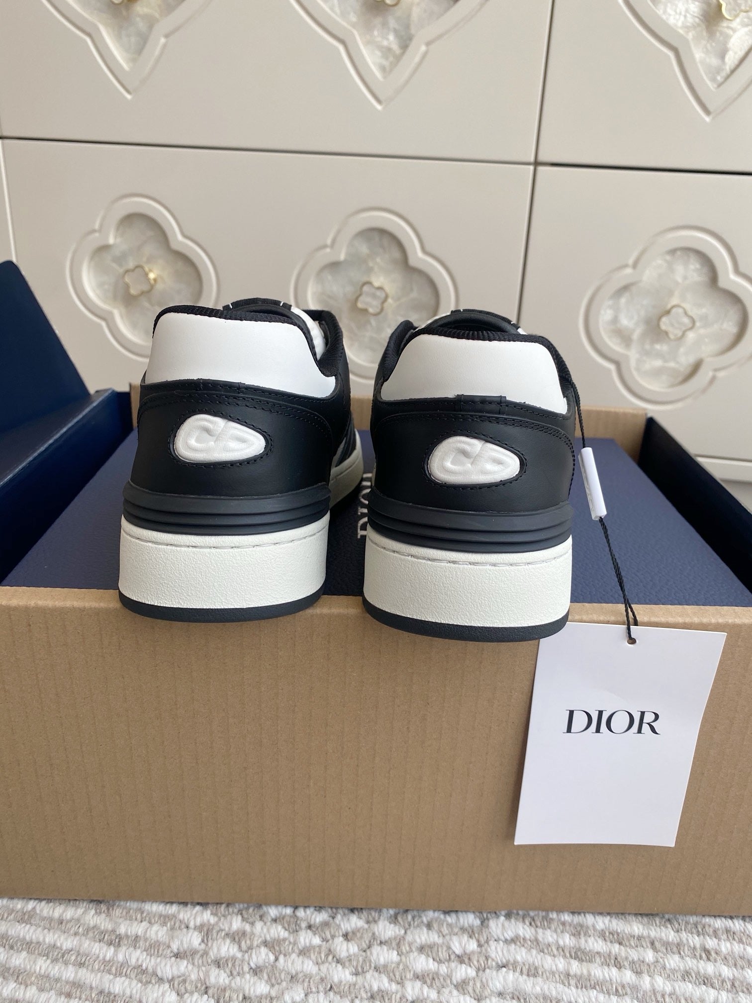 Dior B57 Dribble Sneakers - Black/White