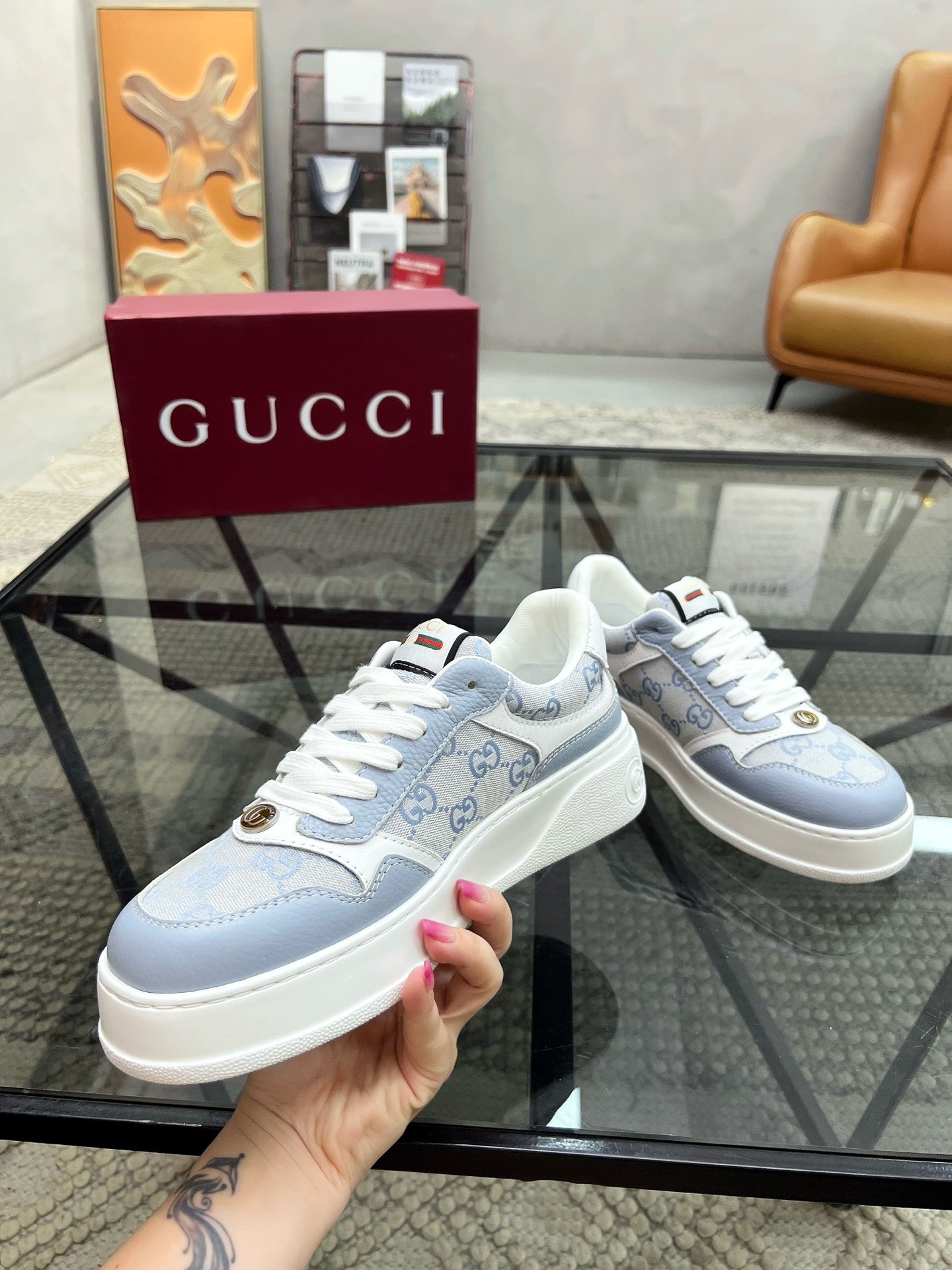 Gucci Sneakers - Blue