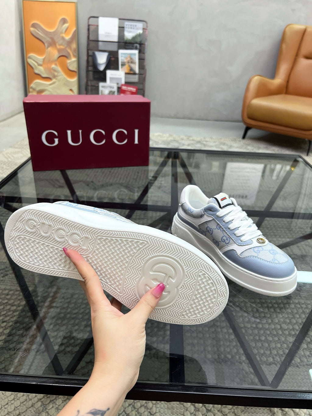 Gucci Sneakers - Blue