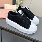 MIU MIU Denim sneakers Black