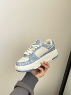 MLB Chunky Liner Denim Monogram Sl - Sky Blue