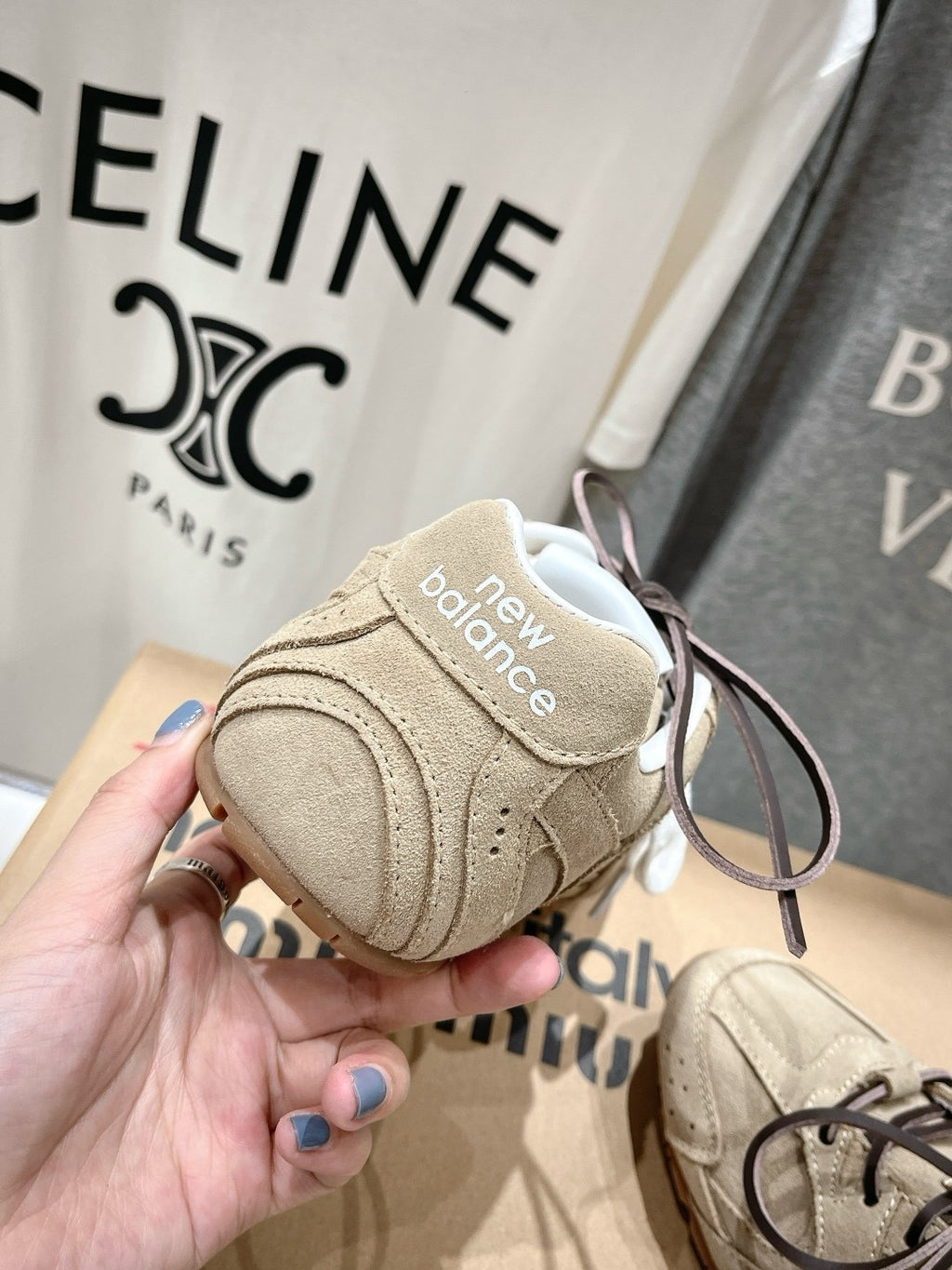 New Balance X Miu Miu 530 SL Sneakers - Ecru