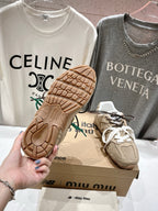 New Balance X Miu Miu 530 SL Sneakers - Ecru