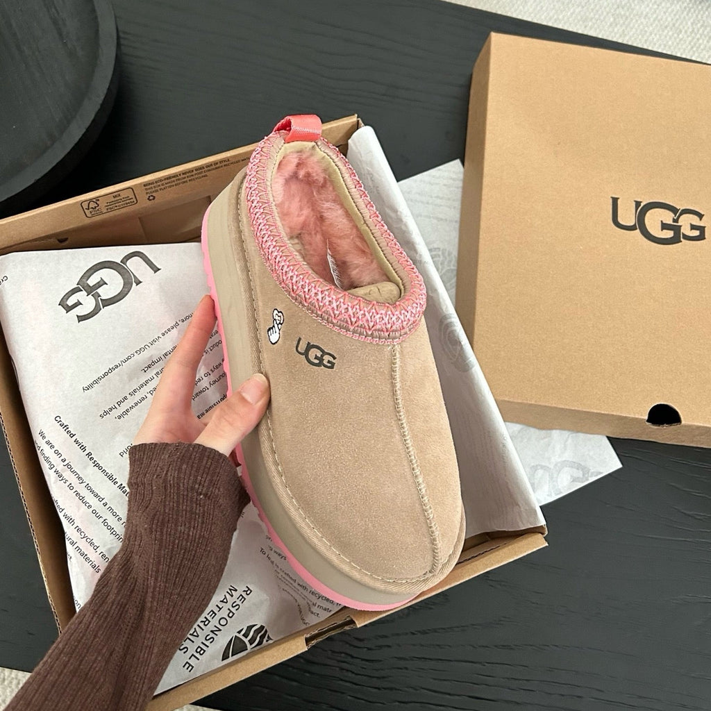 UGG Tazz Love '25 Slippers - Arroyo/Tropical Pink