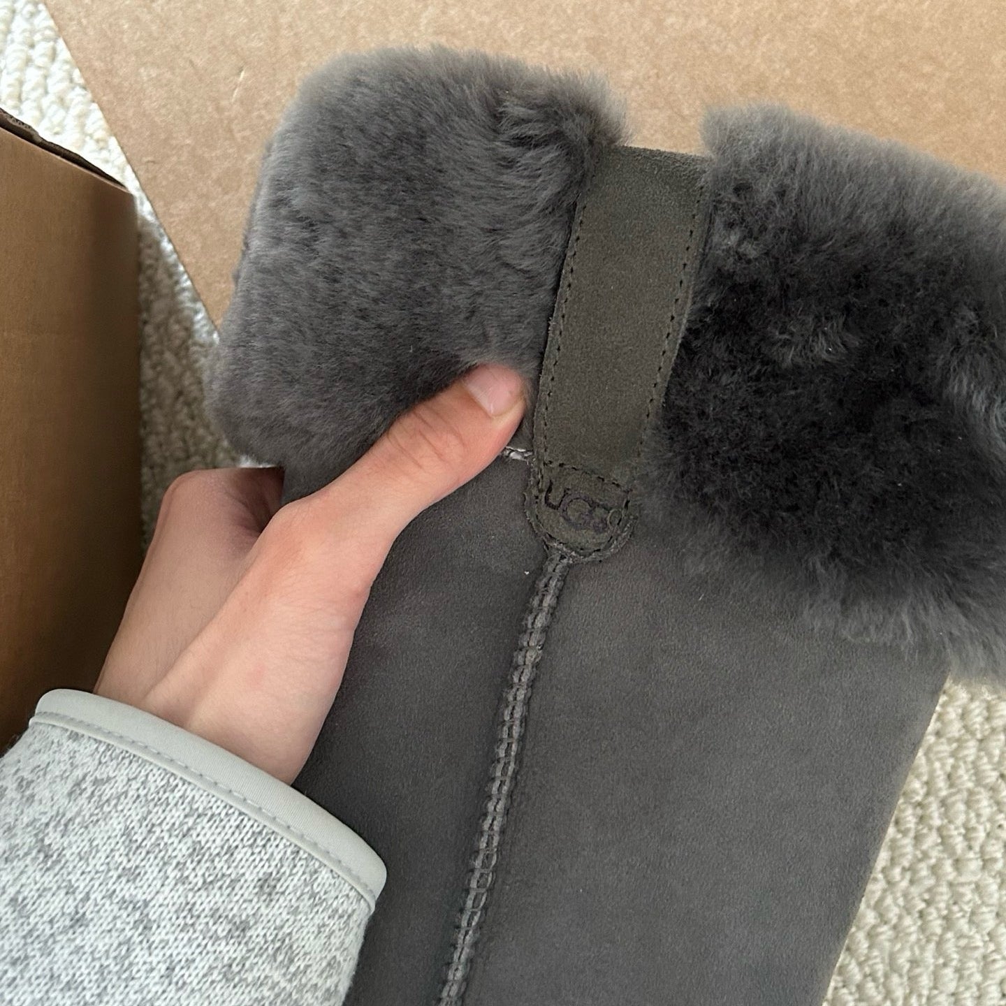 UGG Suhenny Tall Boots - Charcoal