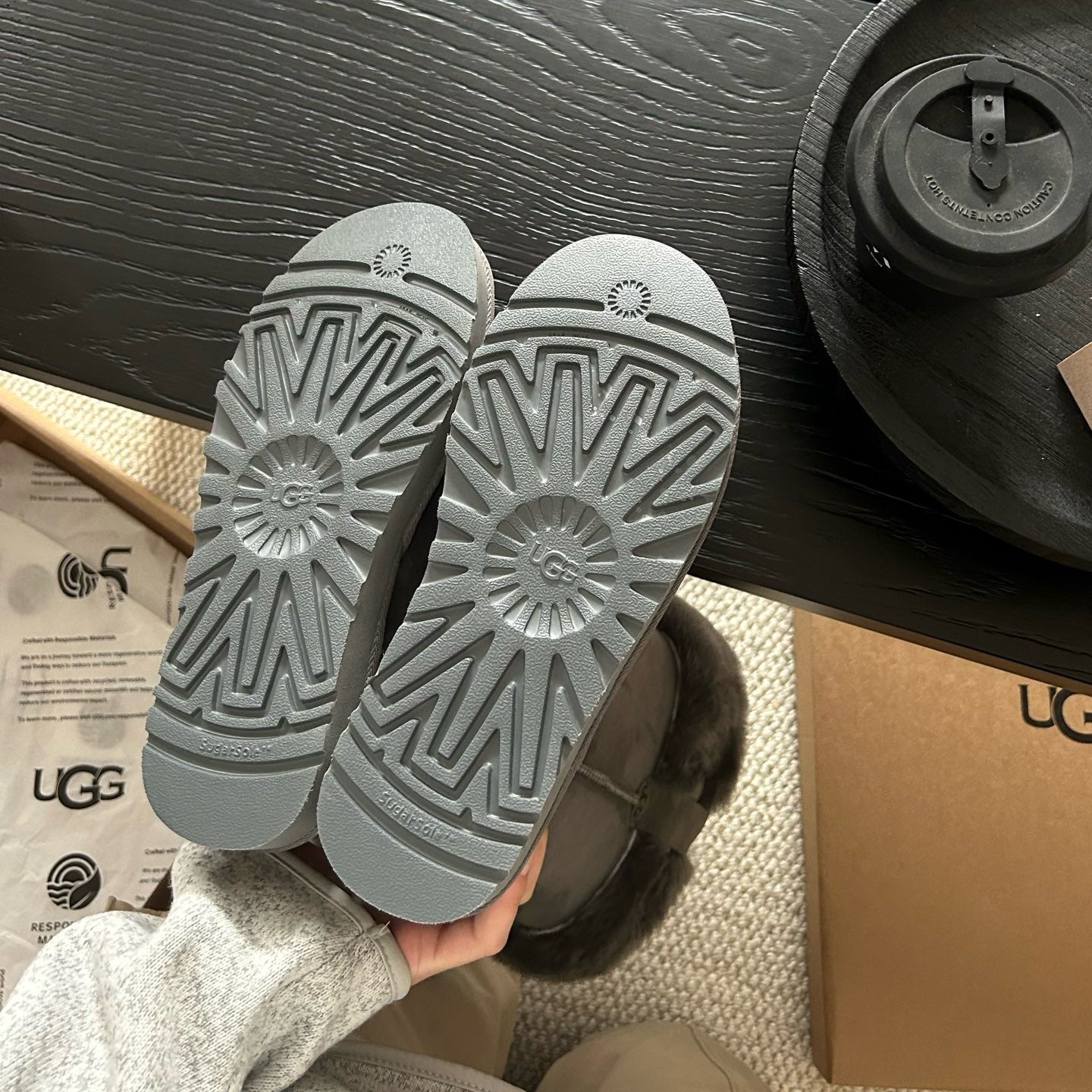 UGG Suhenny Tall Boots - Charcoal