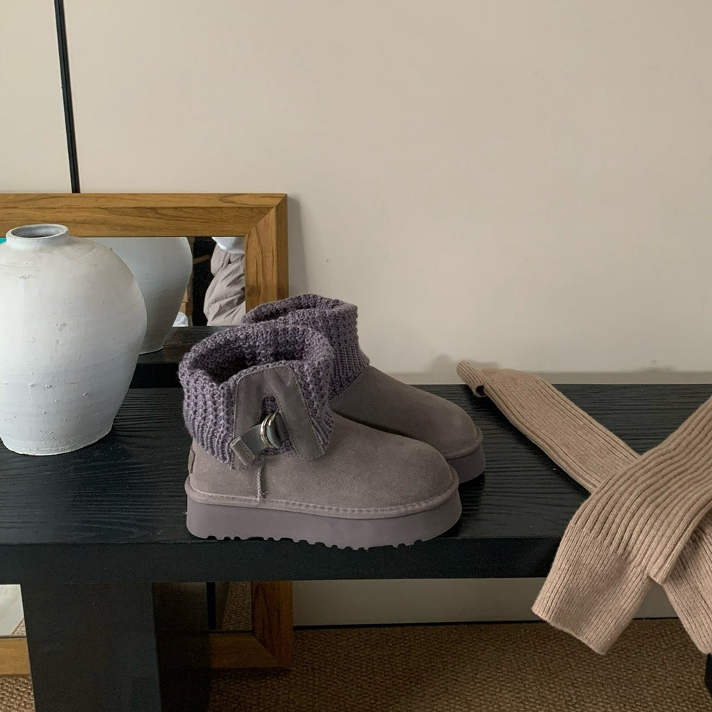 UGG Classic Solene Mini Boots - Charcoal