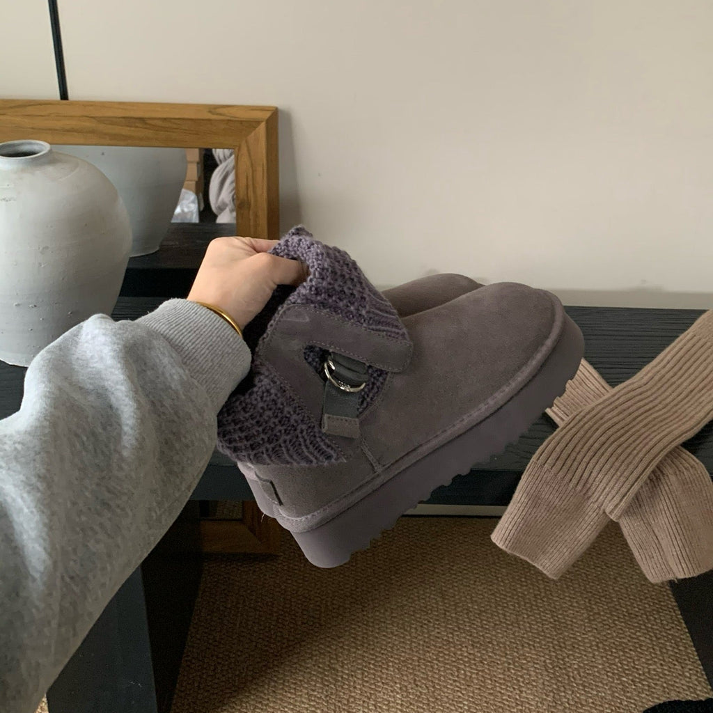 UGG Classic Solene Mini Boots - Charcoal