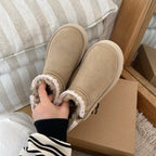 UGG Classic Ultra Mini Platform Zip Boots - Sand