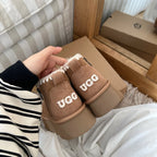 UGG Classic Ultra Mini Platform Zip Boots - Chestnut