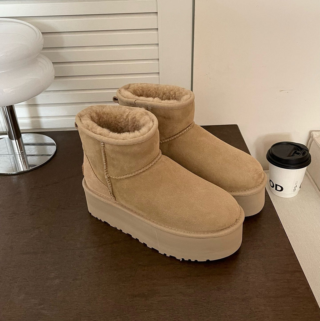 UGG Classic Mini Platform Boots - Sand