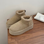 UGG Classic Ultra Mini Platform Boots - Mustard Seed