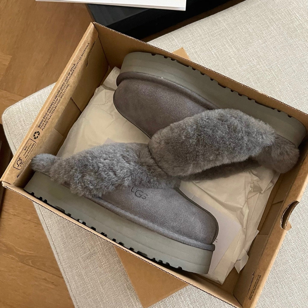 UGG Disquette Slippers - Charcoal