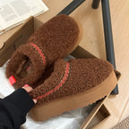 UGG Tazz Heritage Braid Slippers - Brown