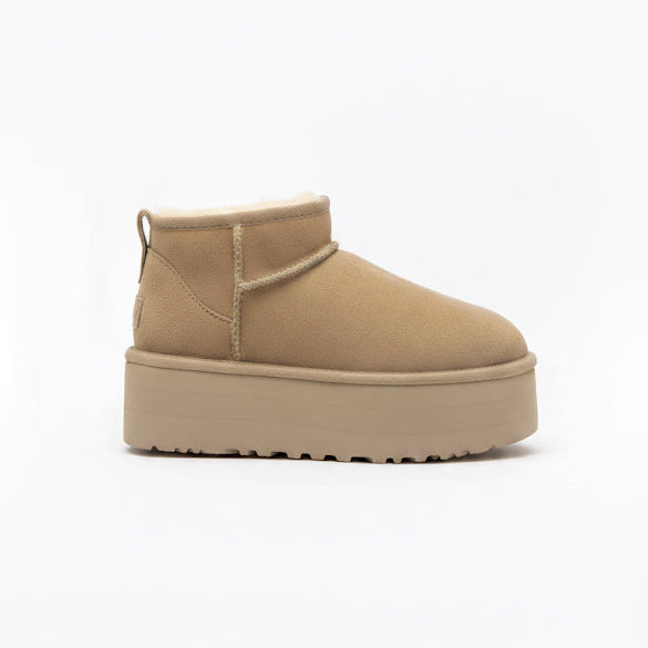UGG Classic Ultra Mini Platform Boots - Mustard Seed