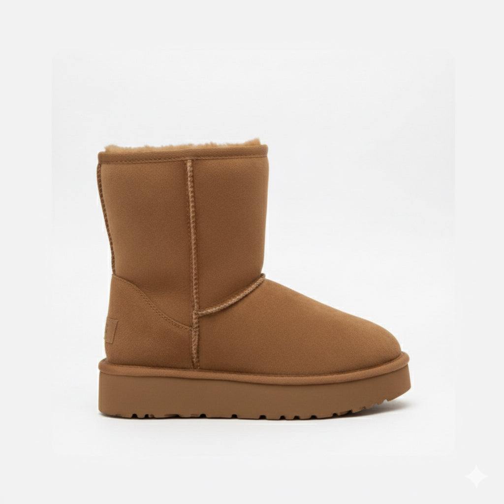 UGG Classic Short Platform Boots - Chestnut
