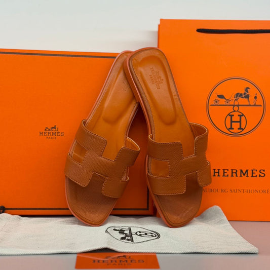 Hermès Oran Sandal | Burnt Orange