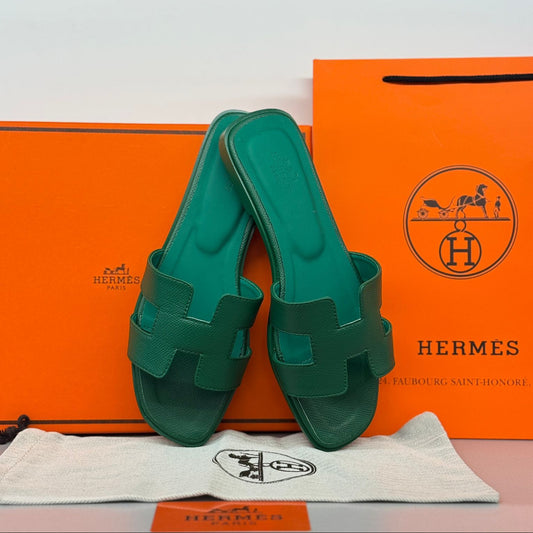 Hermès Oran Sandal | Epsom Green